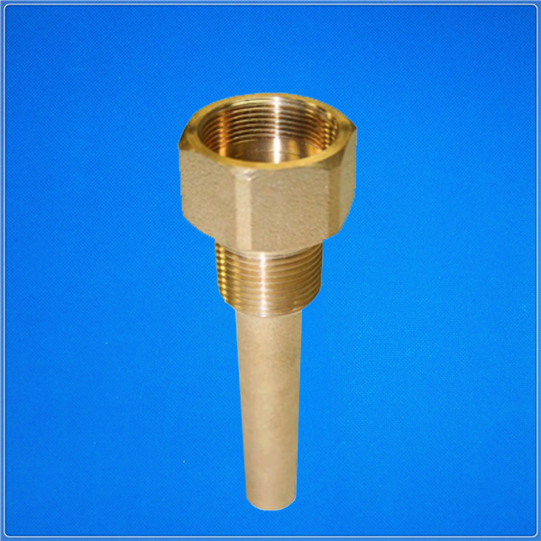 Brass thermowell